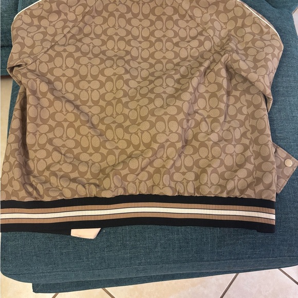 Coach Tan and Black Patterned Jacket - Picture 2 of 2